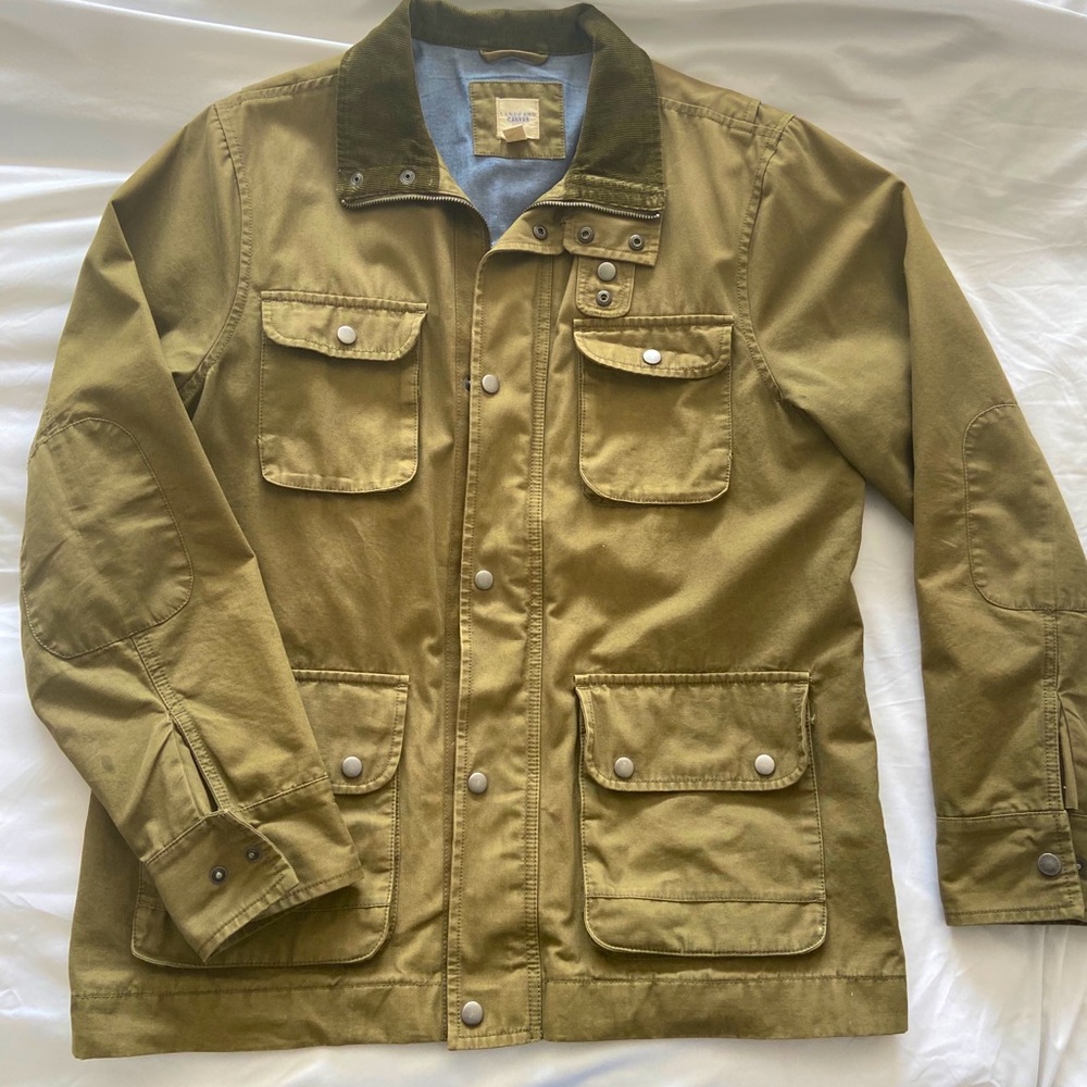 Lands End Men’s cargo jacket, size medium